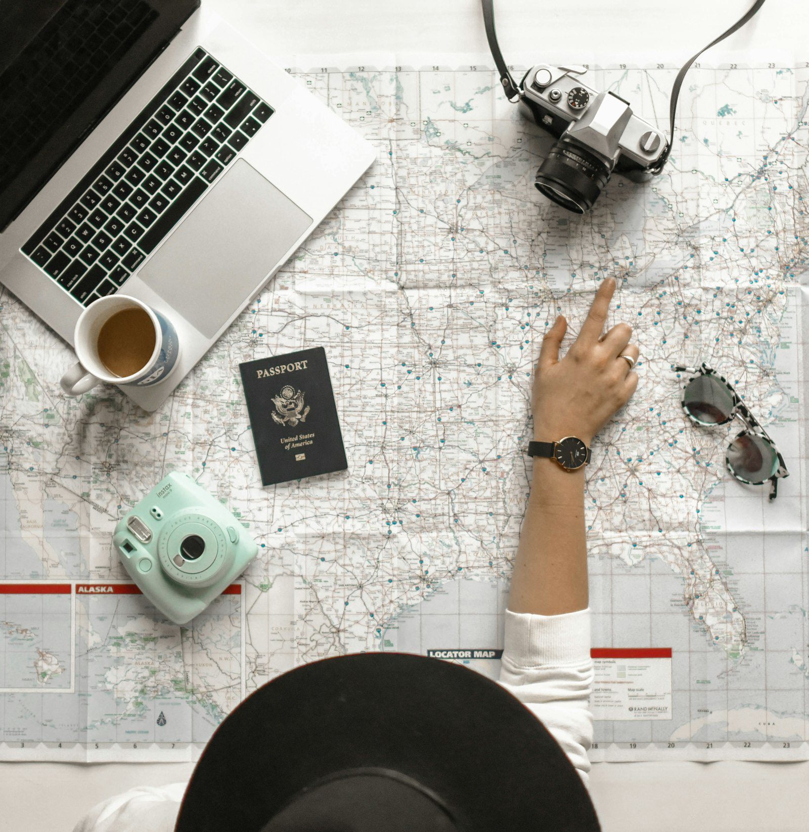 Préparation d'un voyage